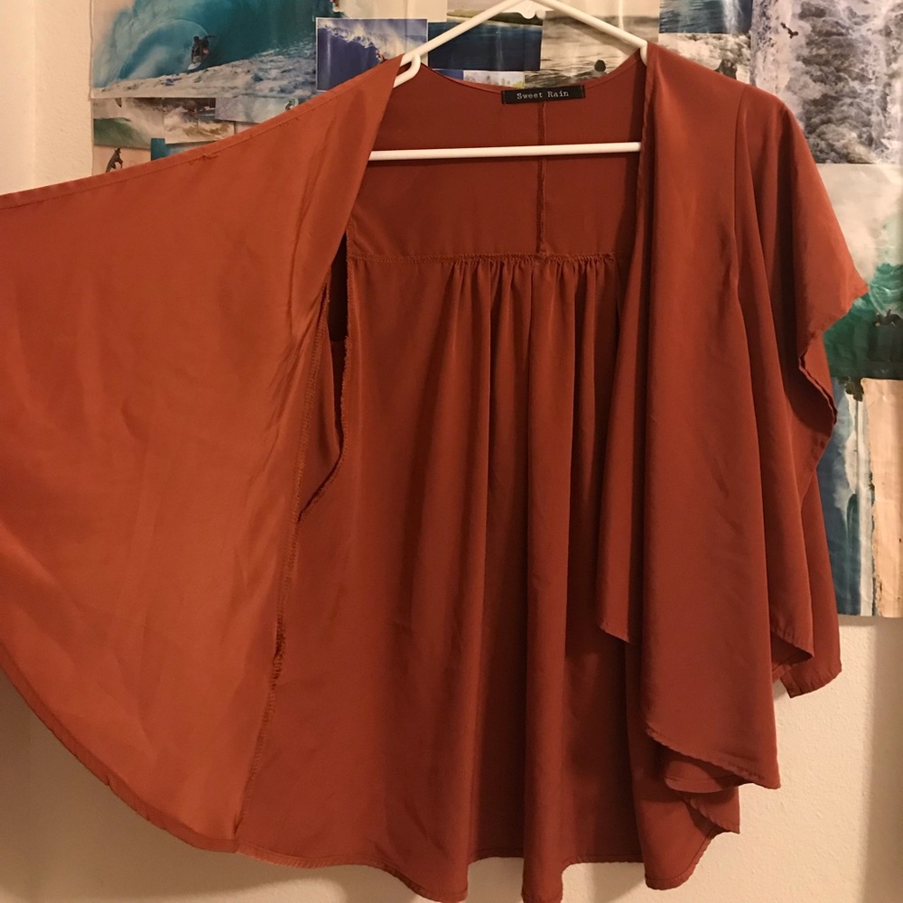 Copper brown cover up